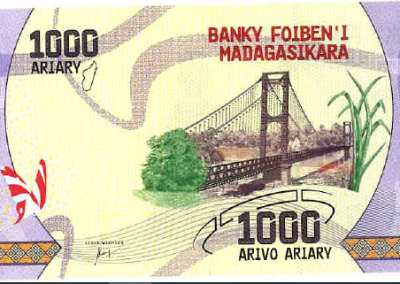 Madagaszkári bankjegy