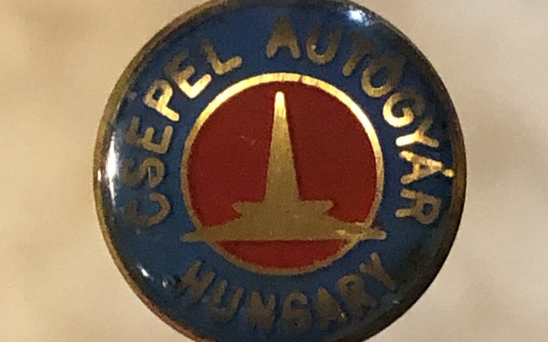 Csepel autógyár jelvény