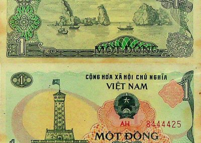 1 dong vietnámi bankjegy