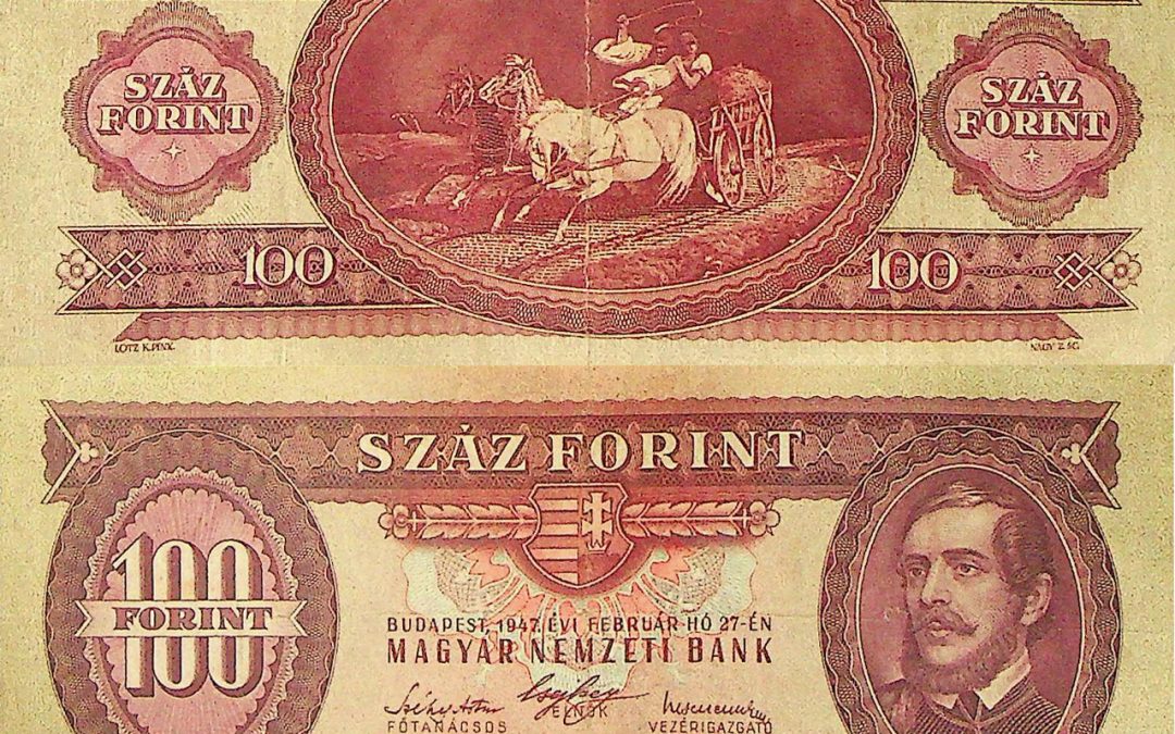 100 Forintos Magyar bankjegy