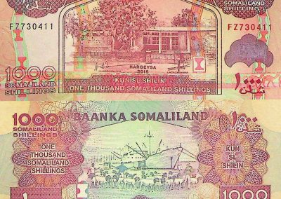 1000 shilling szomáliföldi bankjegy