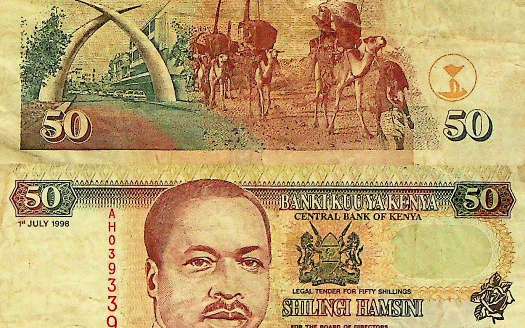 50 shilling kenyai bankjegy