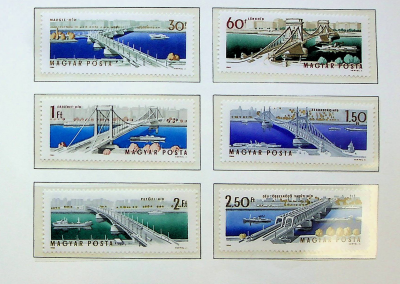 Magyar Posta hidas bélyegek 1964