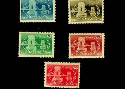 Magyar Posta Lánchíd bélyegek