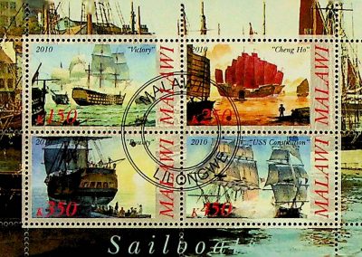Malawi hajós bélyegek