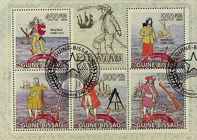 Bissau-Guineai hajós bélyegek