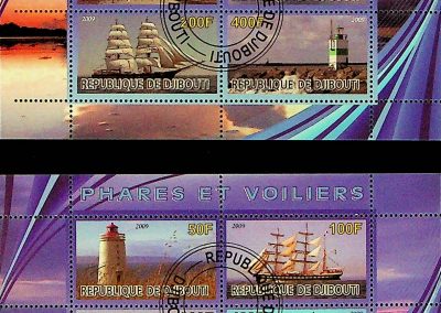 Dzsibuti hajós bélyegek 3