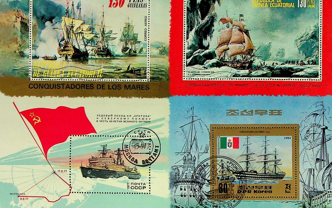 Egyenlítői-Guineai hajós bélyegek