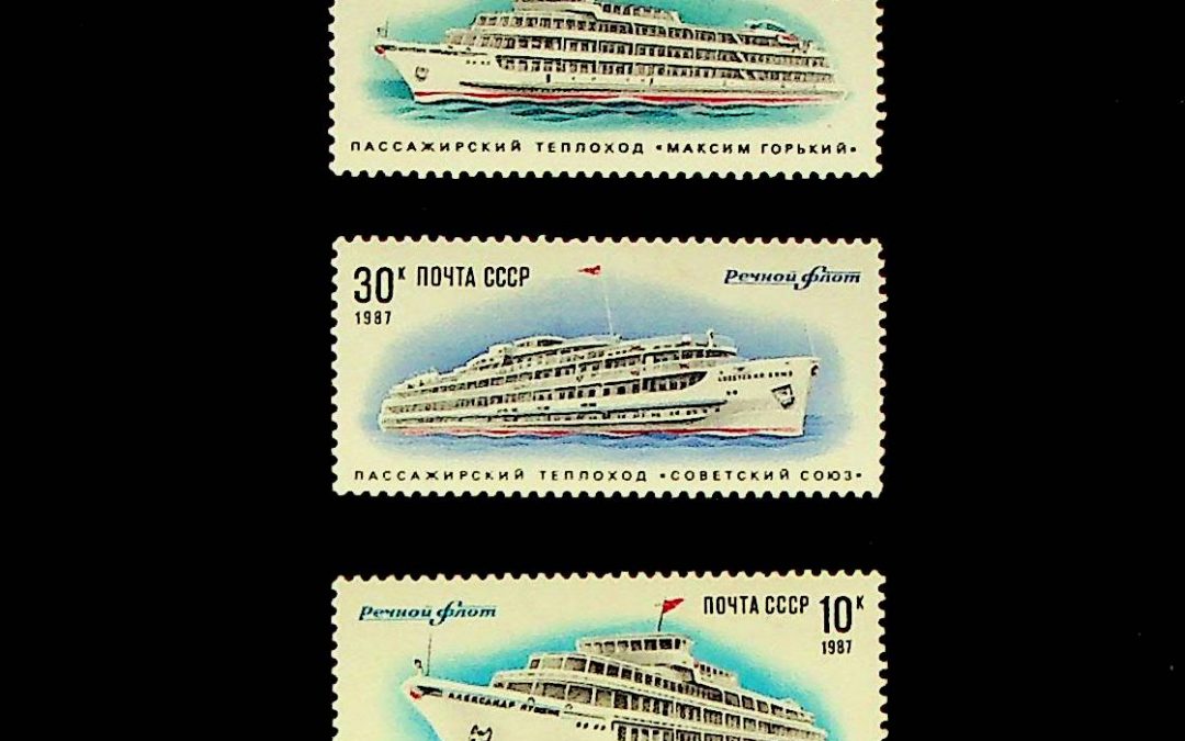 Orosz hajós bélyegek 5