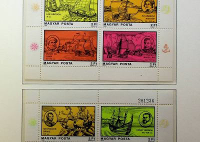 Magyar Posta hajós bélyegek 1978