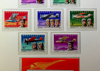 Magyar Posta repülős bélyegek 1978