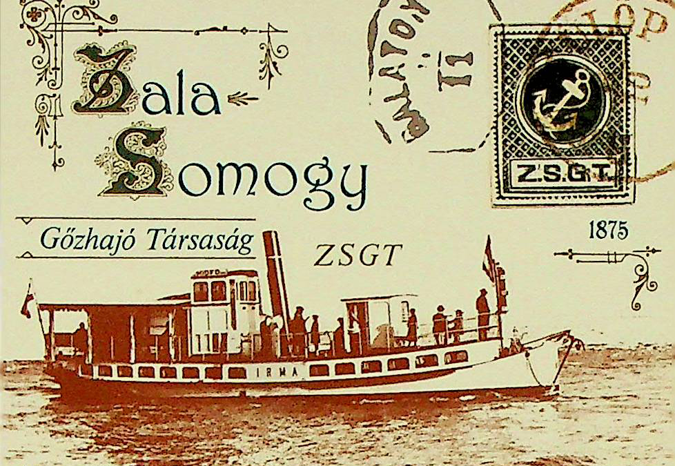 Zala – Somogy Gőzhajó Társaság bélyeg